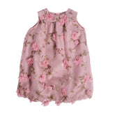 Pink Elegant Sleeveless Dress Dress 1