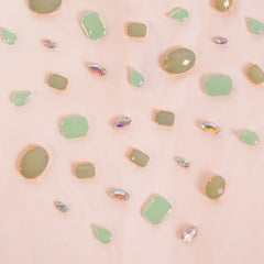 White Lovely girls and gems Dress 2