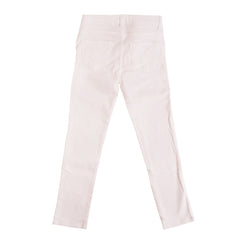 White Semi Tattered Jeans Jeans 3