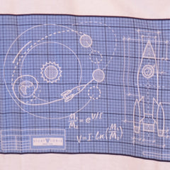 White Blue Grid Print Sleeveless Pyjama Pyjamas 2