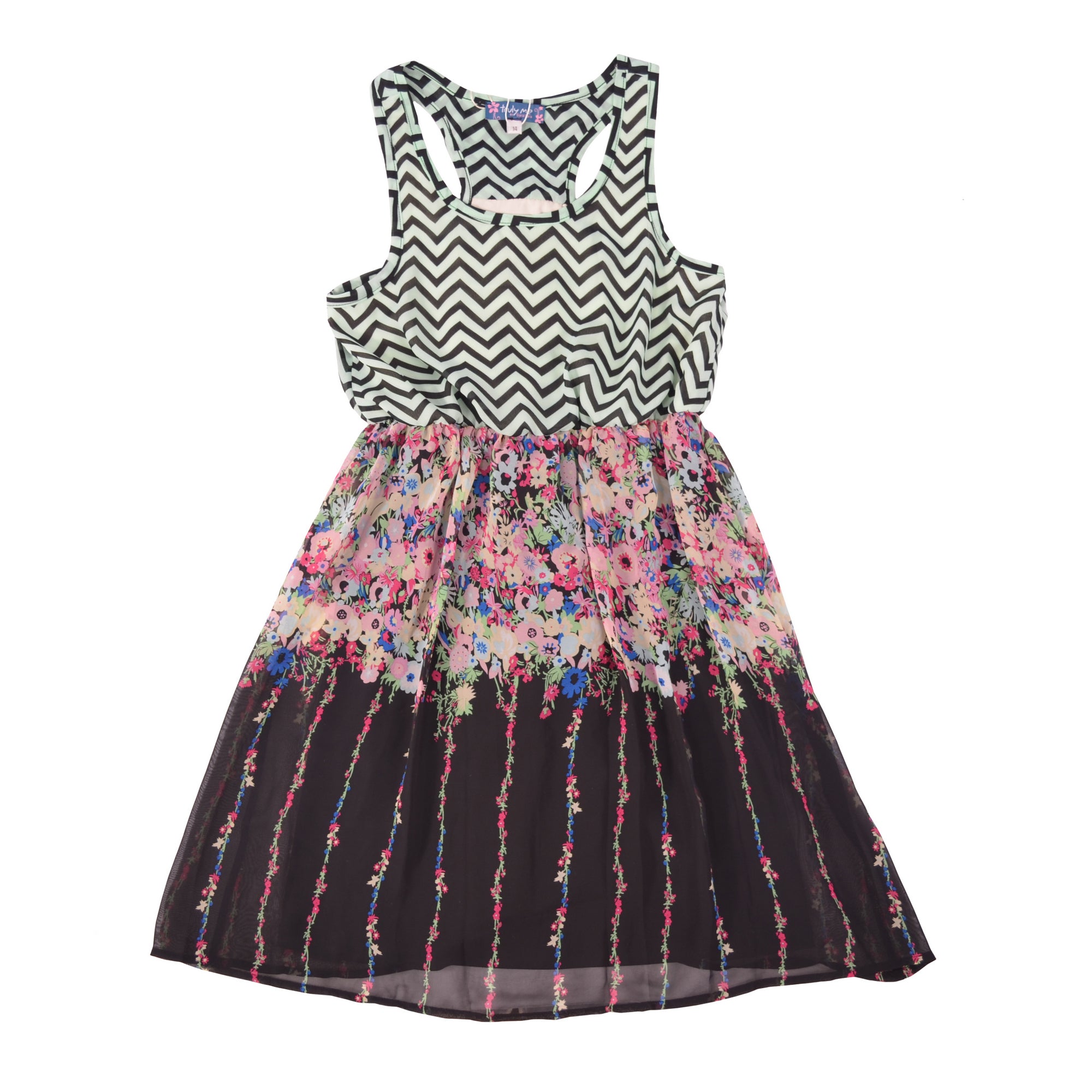 Green Black Pink Beige Green Black Dress Dress 1