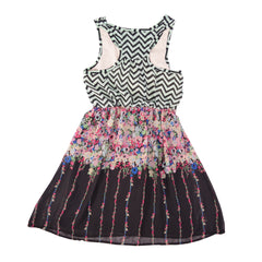 Green Black Pink Beige Green Black Dress Dress 3