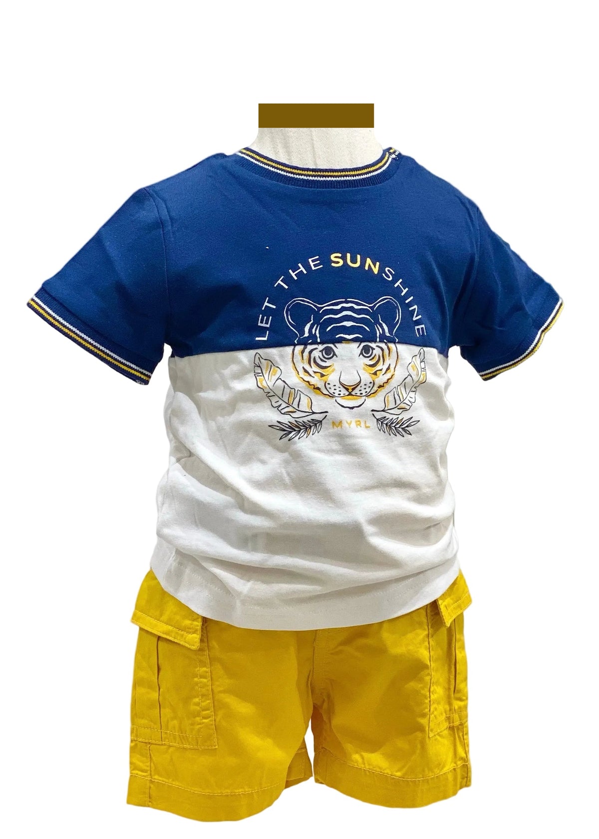 Mayoral 'Let the Sun Shine Print' Top and Short Set