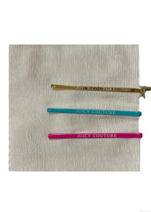 Gold Blue Pink S 3 ICON & RHINESTONE Hair Clip