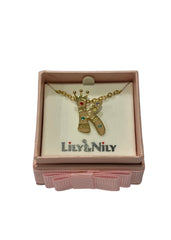 Initial Pendant "K" Necklace