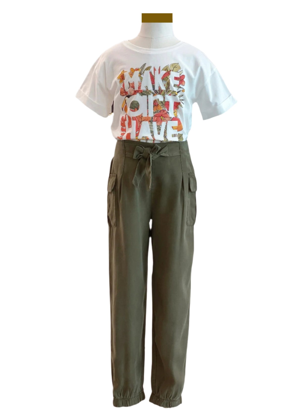 'Make Art Have Fun' Top and Pants Set