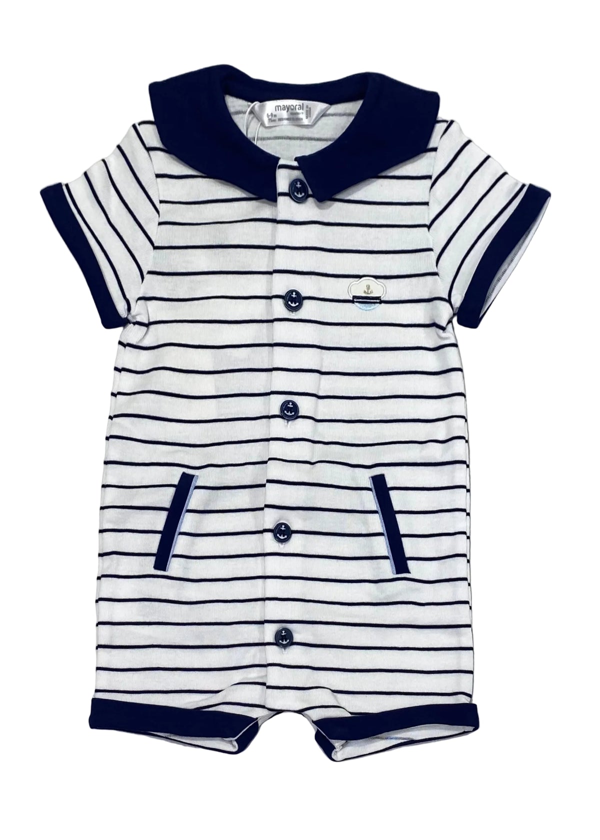 Mayoral Sailor Stripe Shortie