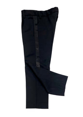 Young Versace Black Suit