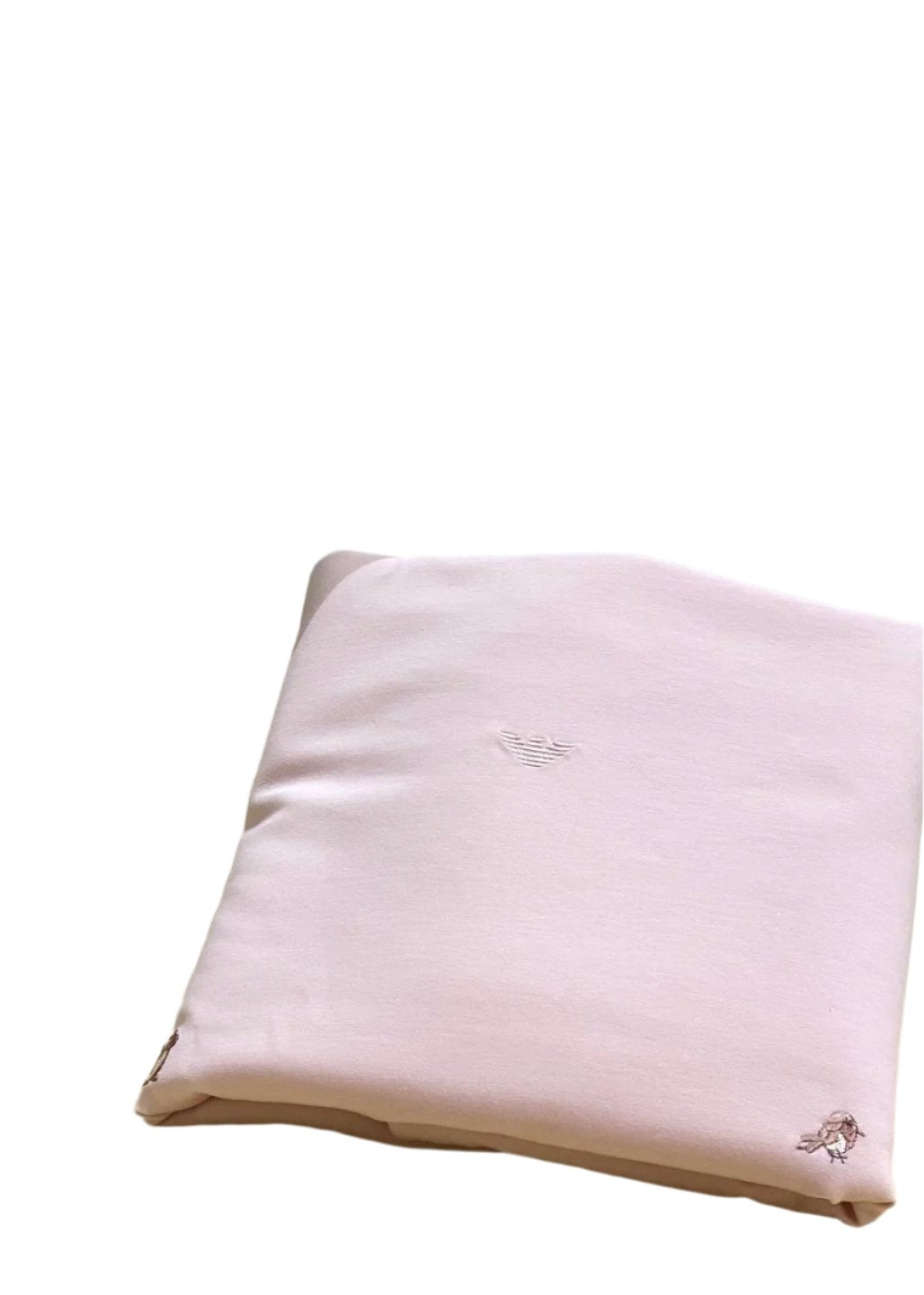 Squirrel Embroidered Baby Blanket