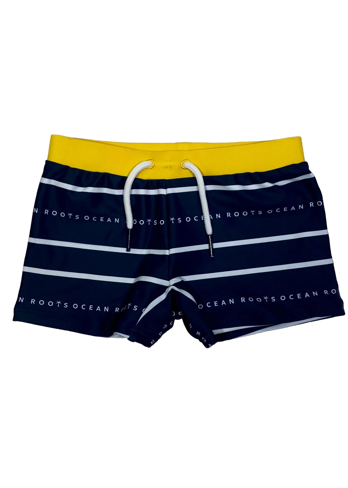 Mayoral 'OCEAN ROOTS' Print Boy Swim Trunks