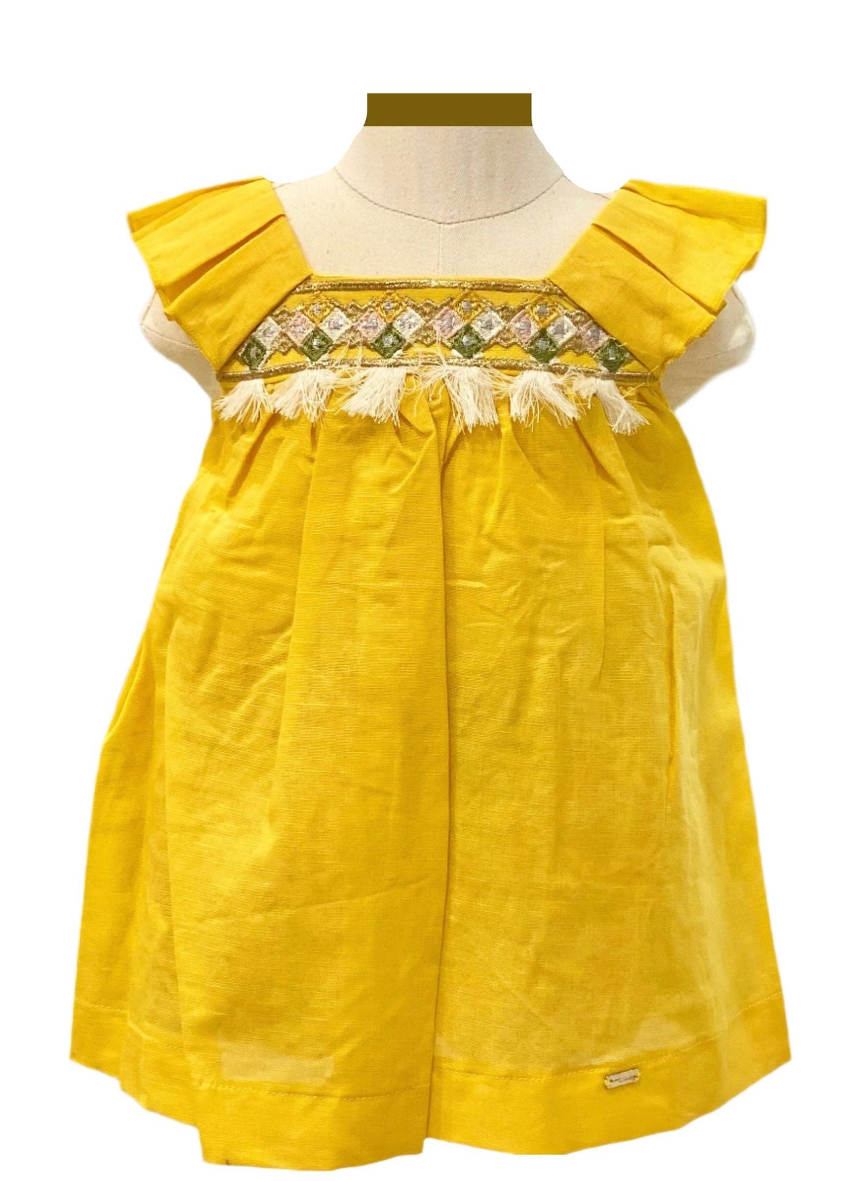 Boho Embroidered Dress