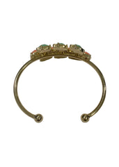 Rowan Leaf Bangle - Mint Tangelo
