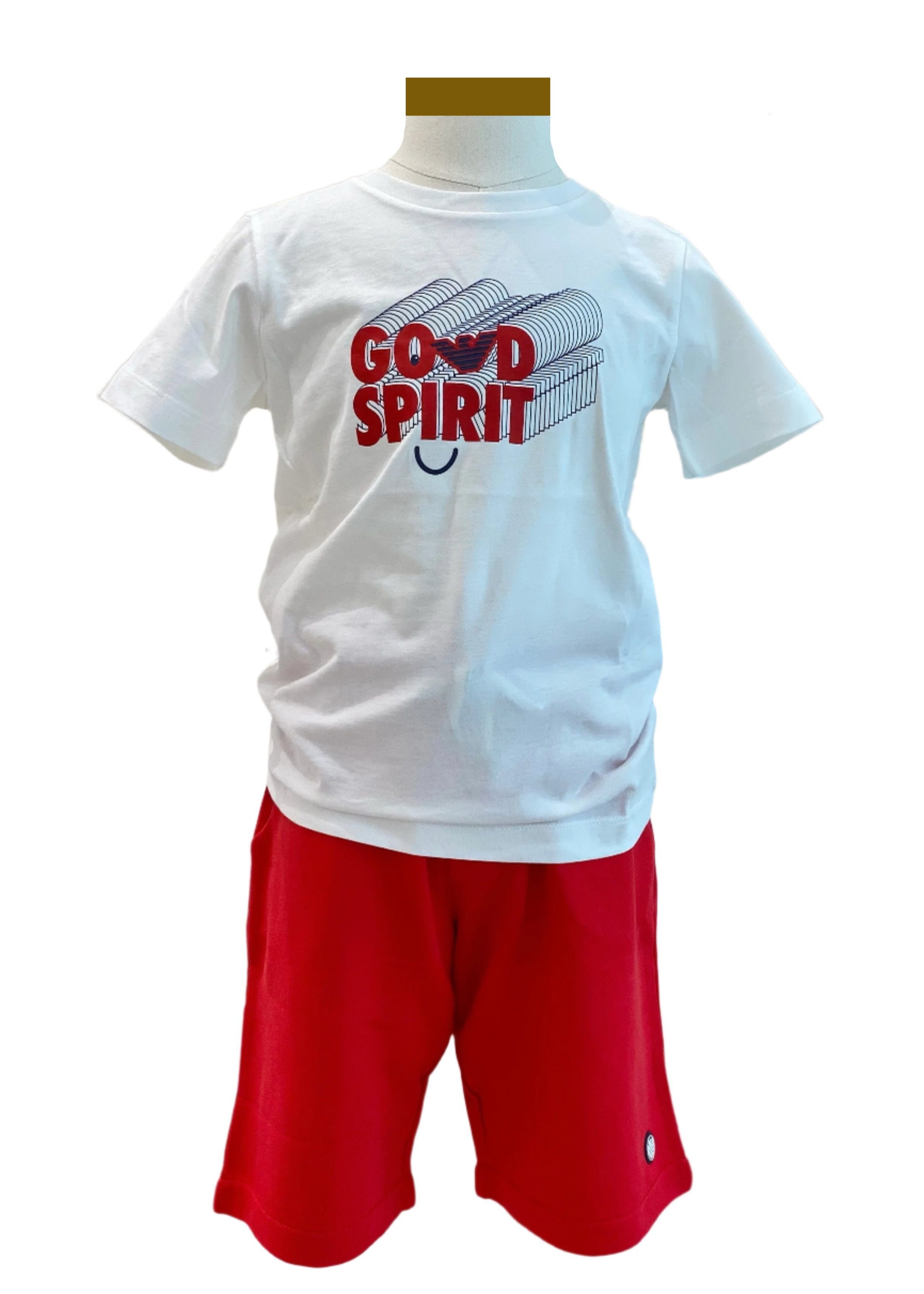 Good Spirit Cotton Top and Short Set