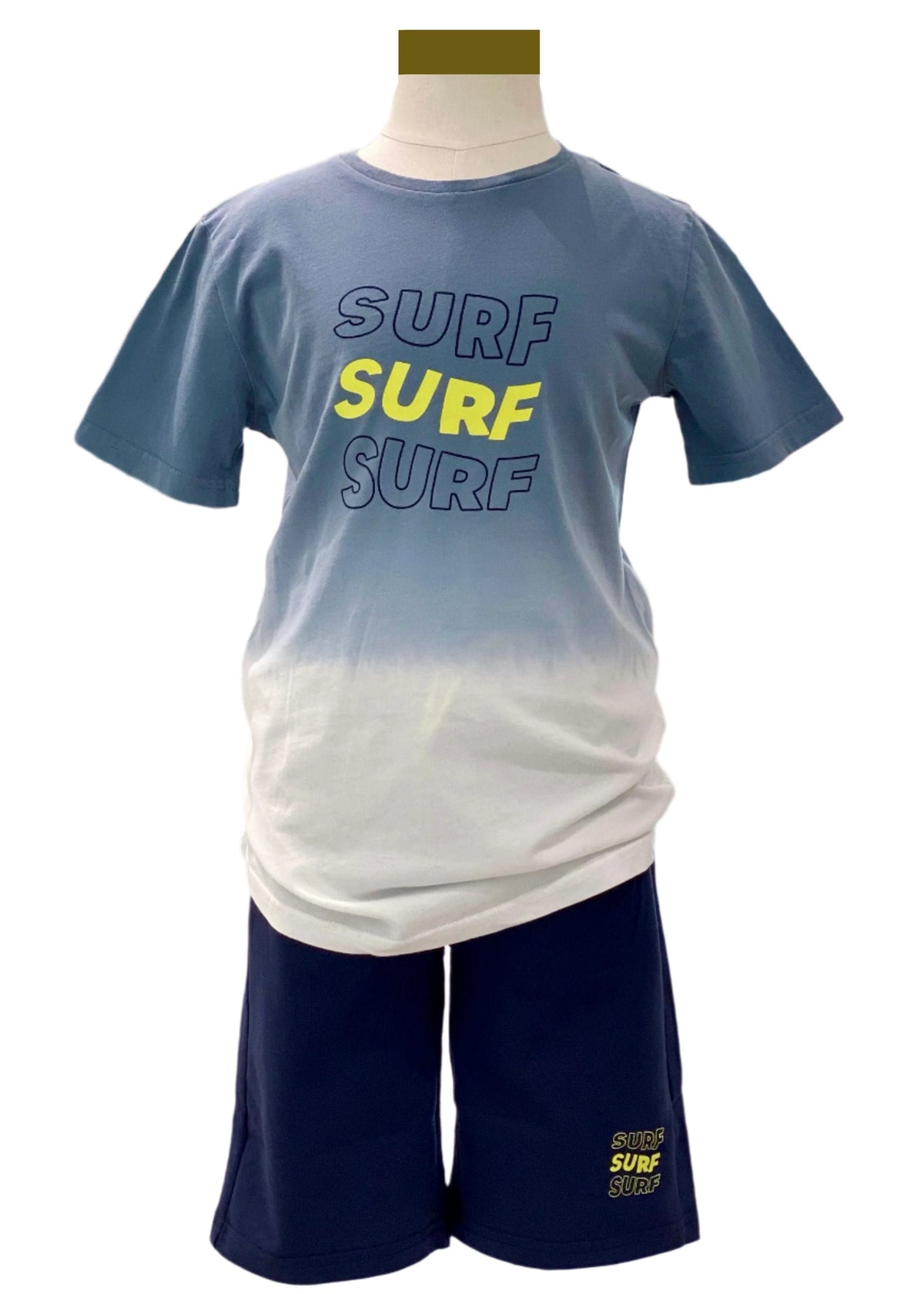 'Surf Surf Surf' Ombre Top and Short Set