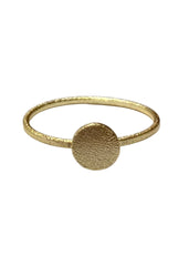 Gold Spherical Ring