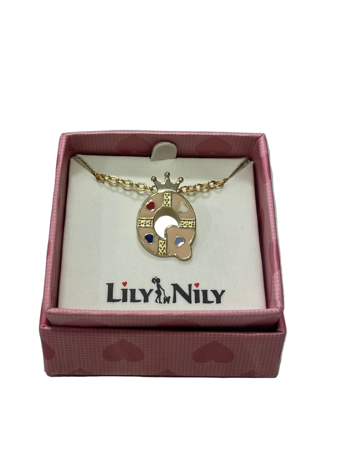 Initial Pendant "Q" Necklace