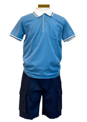 Front Pocket Polo Top and Short Set