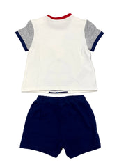 Mayoral Cartoon Print Top and Short Set