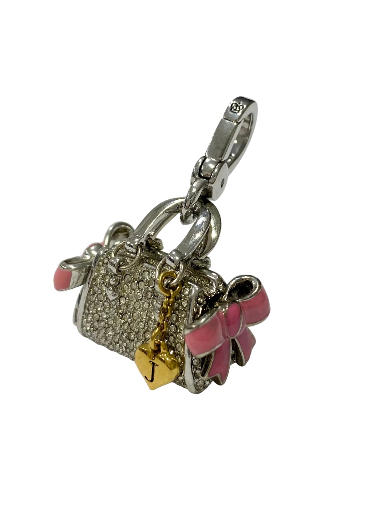 Handbag with Bow Charm