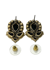 Black Peacock Set Necklace