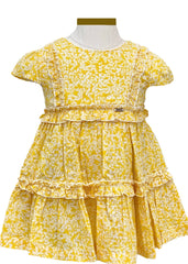 Semi-Ruffle Detail Dress