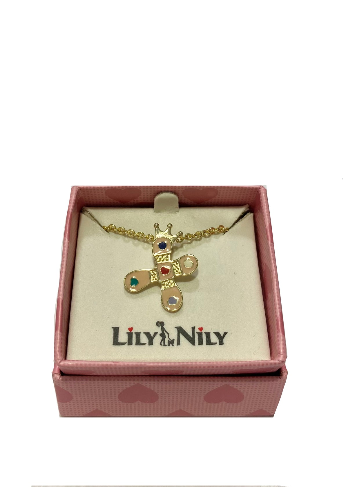 Initial Pendant "X" Necklace