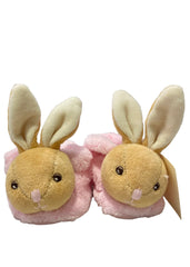Pink Rattle Booties