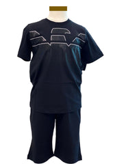 Iconic Eagle Logo Top and Short Set