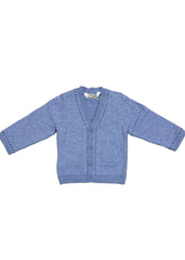 Mayoral Blue Knitted Cardigan
