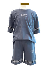 EA7 Tape Logo T-Shirt and Short Set