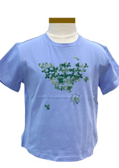 Layered Cloverleaf Design T-Shirt