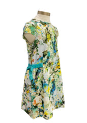 Roberto Cavalli Multi Vestito Jersey Garden Dress