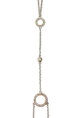 Silver Hand Harness Bracelet