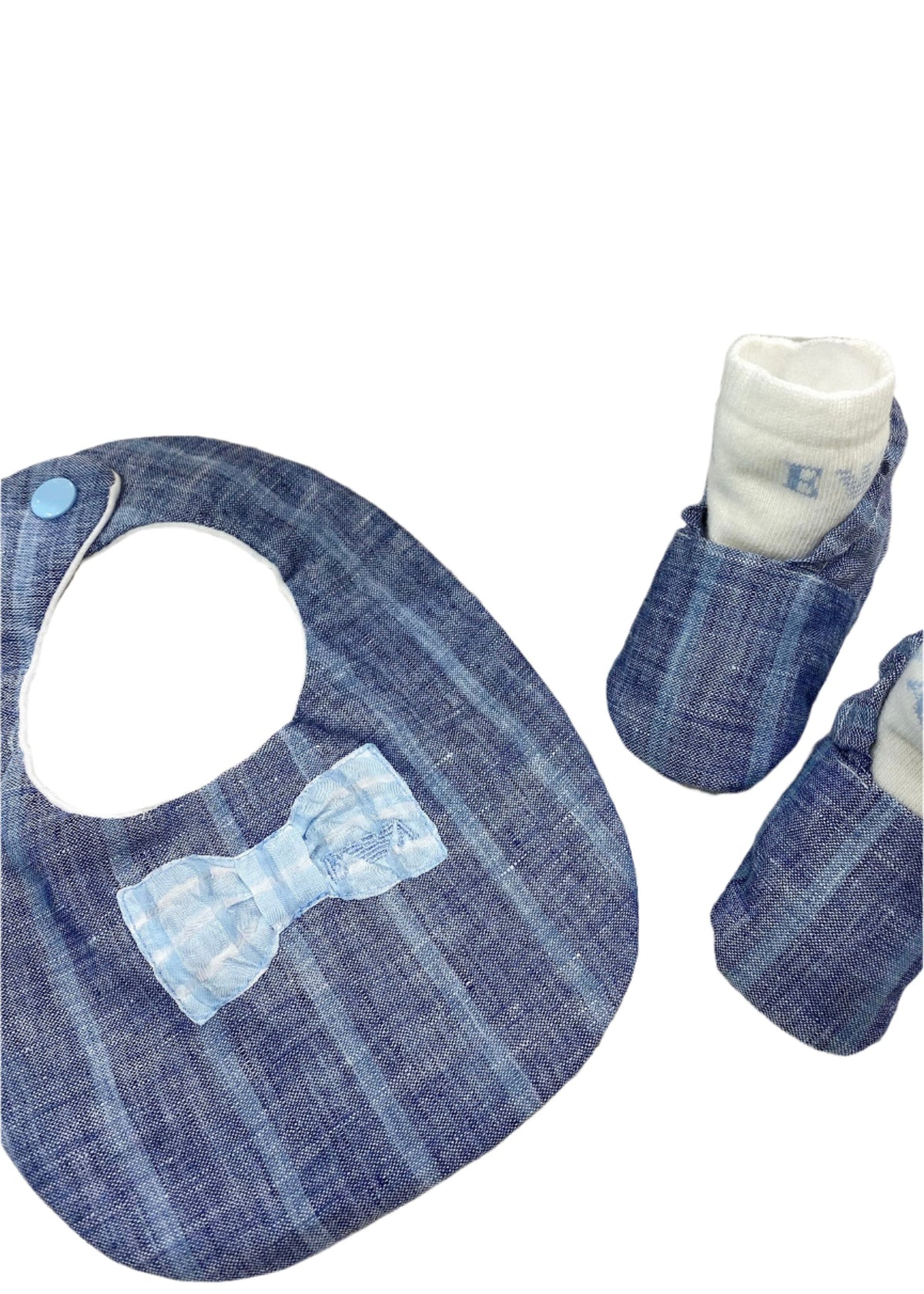 Bib and Shoe-Sock Gift Set