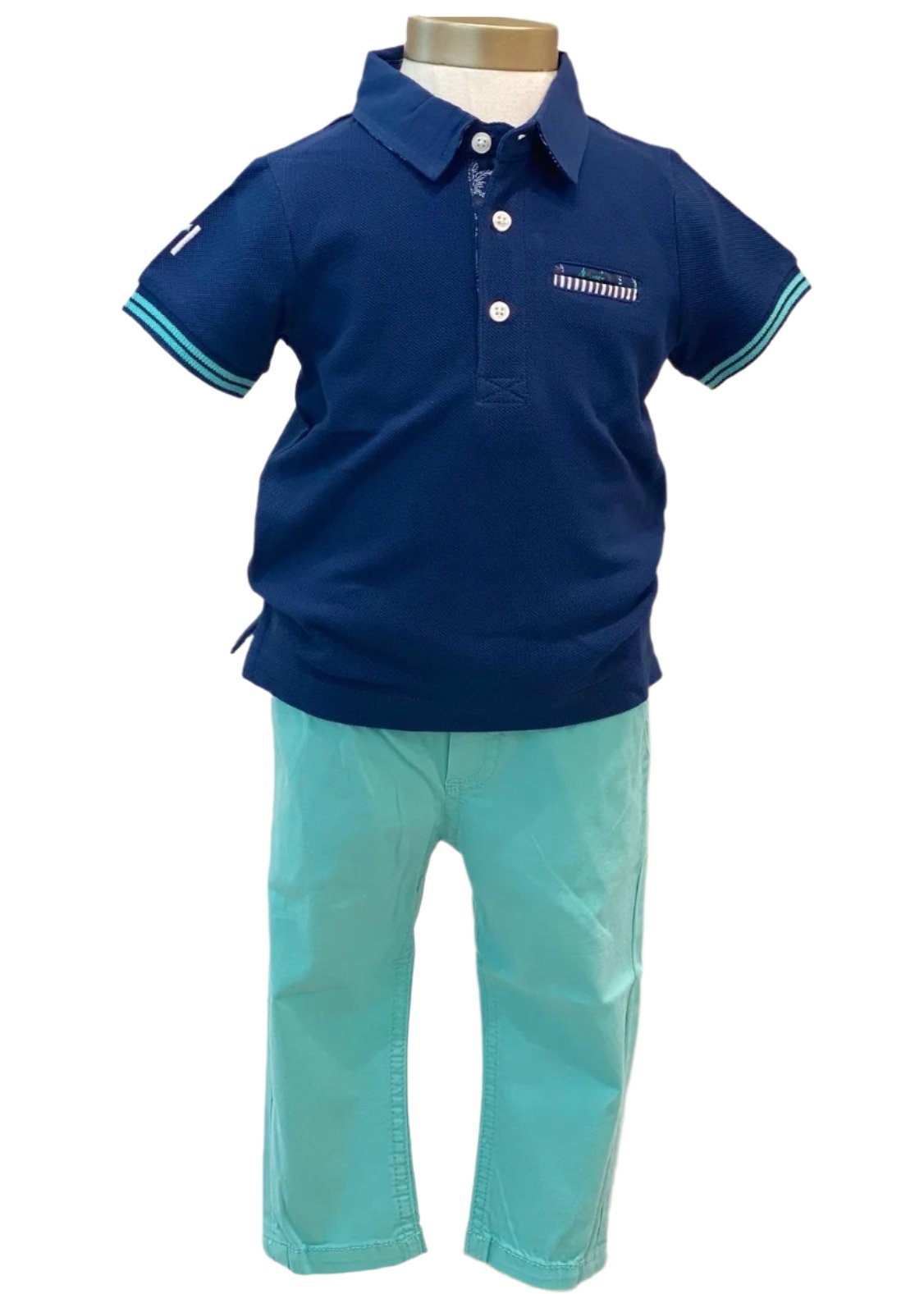 Forest Print Shirt and Pants Set