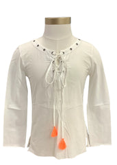 White Angelis Blouse