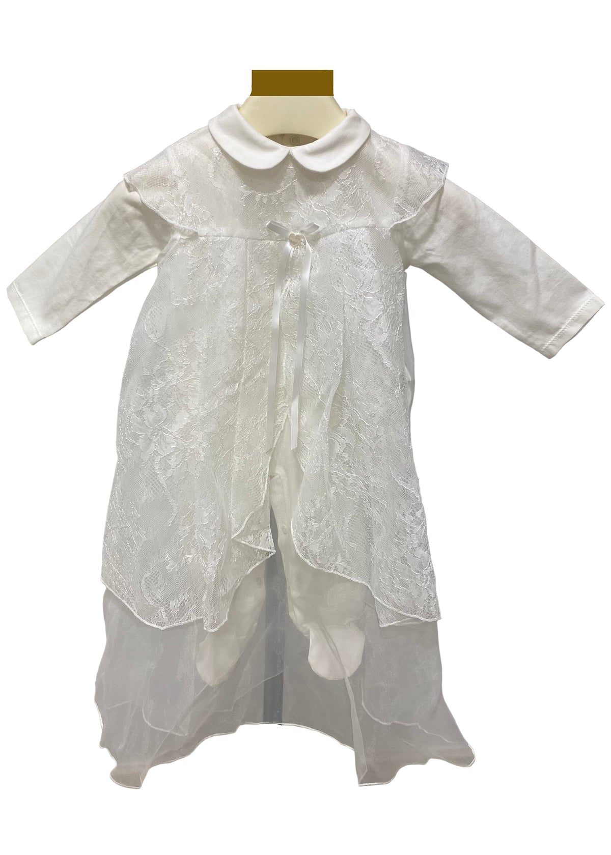 Lace Playsuit Voile Dress with Headband