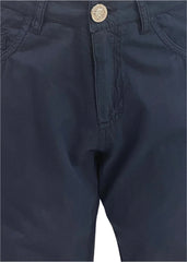 Navy Blue Young Versace Soft Navy Regular Fit Trousers