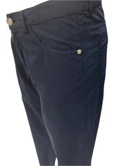 Navy Blue Young Versace Soft Navy Regular Fit Trousers