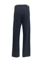 Navy Blue Young Versace Soft Navy Regular Fit Trousers