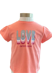 Glitter LOVE Print Top