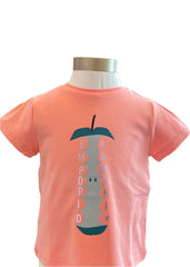 Vertical Brand Name Print Top