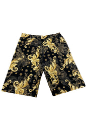 Black Gold Gray Shorts