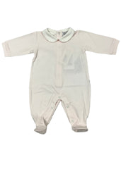 Peter Pan Collar Footed Babygrow
