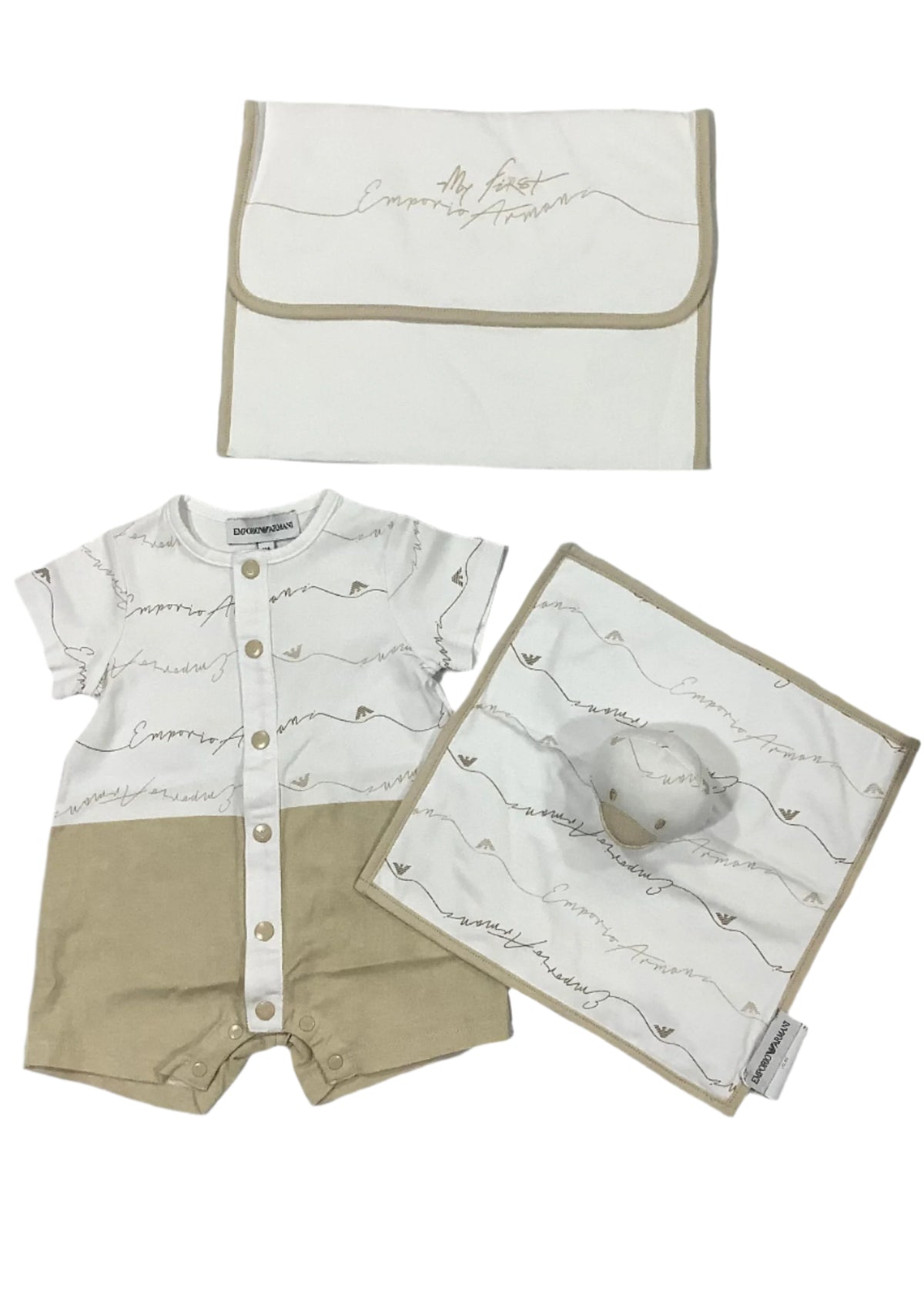 'My First Emporio Armani' with Comforter Bodysuit