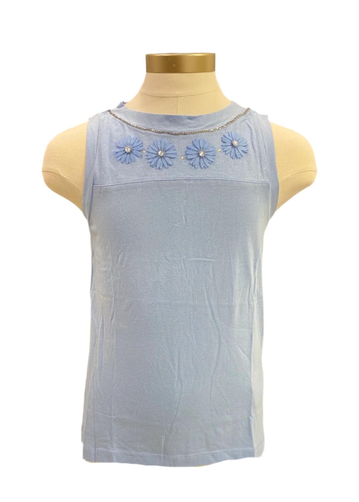 Blue Daisy Design Blouse