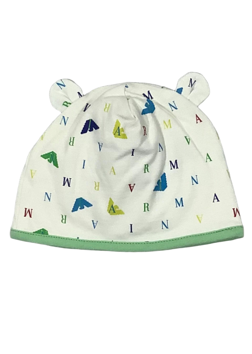 All Over 'ARMANI' Letters and Eagle Logo Hat