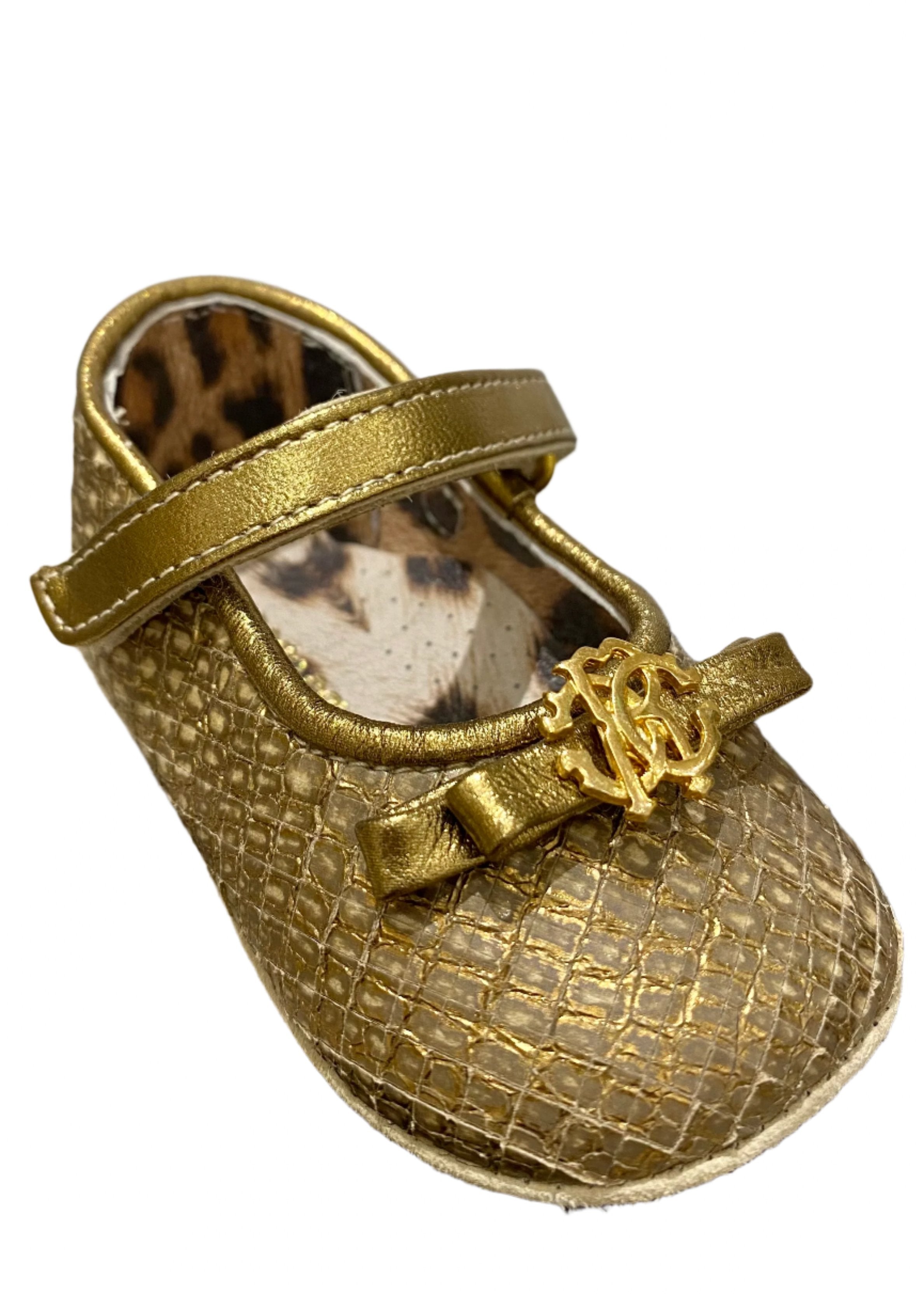 Snake Skin Like Pattern Baby Shoes