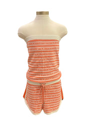 Strapless City Guide Romper