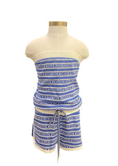 Strapless City Guide Romper